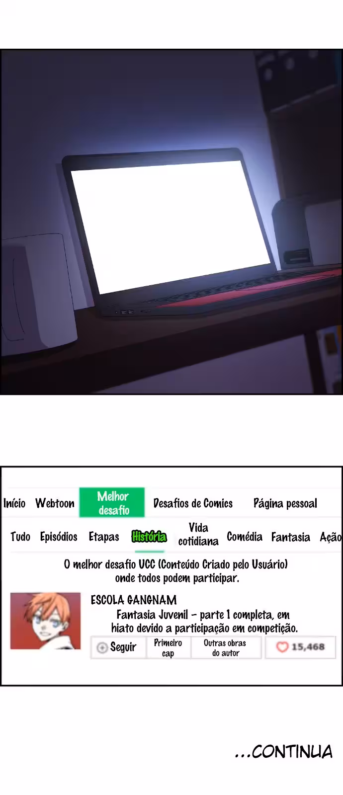 Página do Capítulo 69