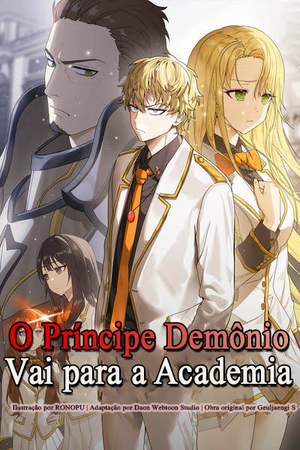 O Príncipe Demônio Vai para a Academia Capa