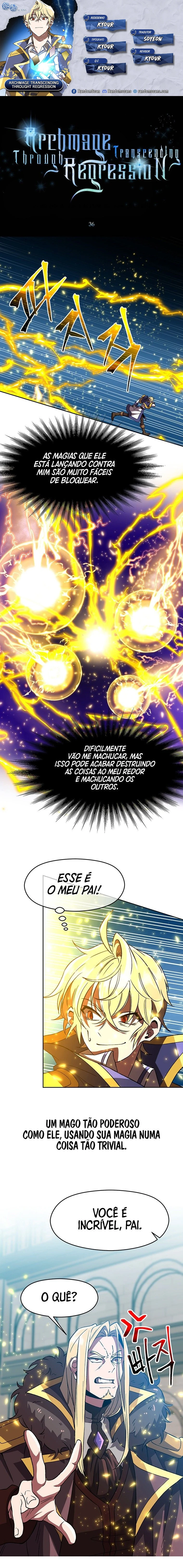 Página 1 - Arquimago Transcendido Pela Regressão Cap. 36