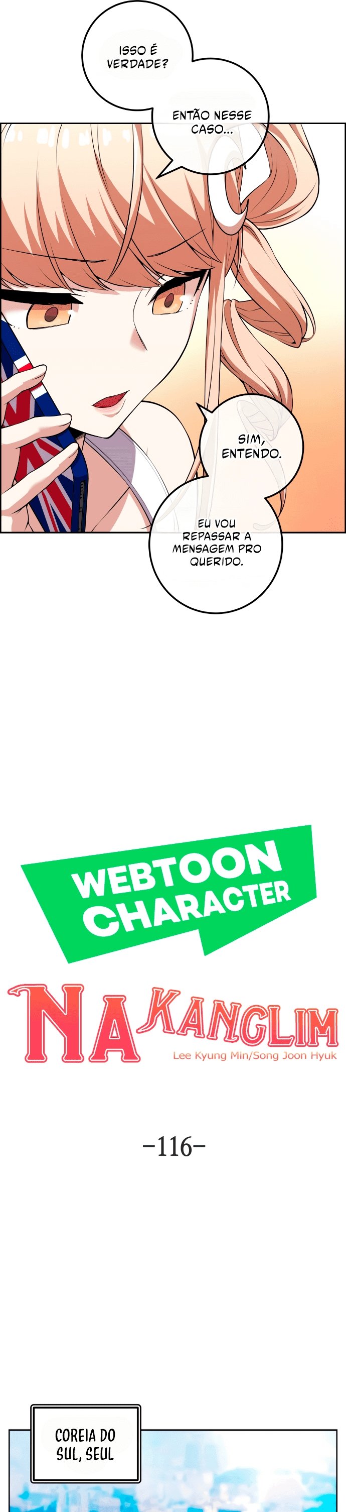 Página 5 - Personagem de Webtoon: Na Kang Lim Cap. 116