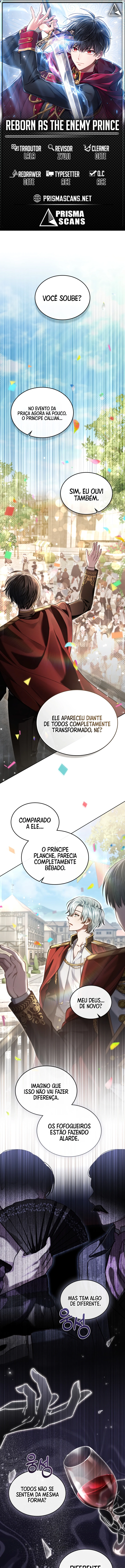 Página 1 - Renascido como o Príncipe Inimigo Cap. 09