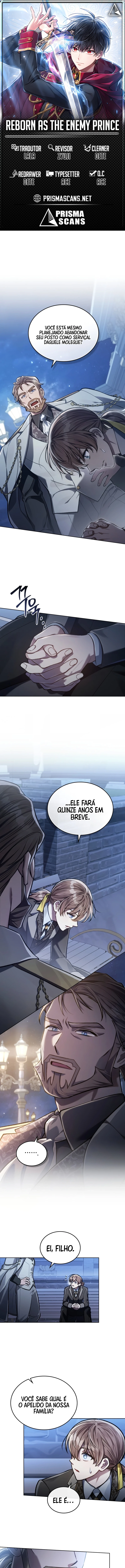 Página 1 - Renascido como o Príncipe Inimigo Cap. 12