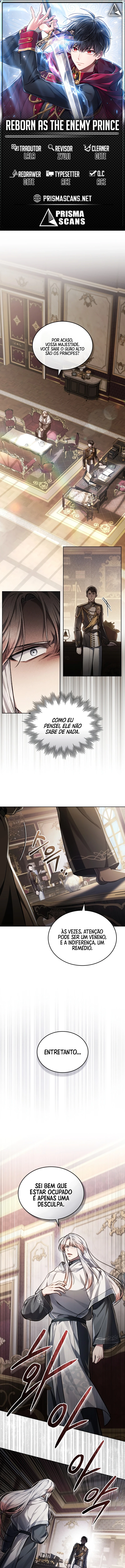 Página 1 - Renascido como o Príncipe Inimigo Cap. 13