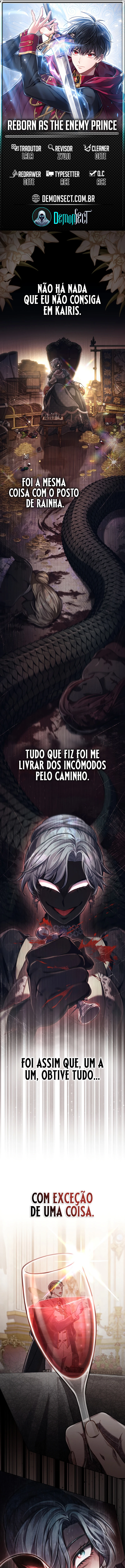 Página 1 - Renascido como o Príncipe Inimigo Cap. 28